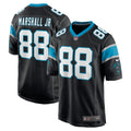 Terrace Marshall Jr. Carolina Panthers  2021  Draft Pick   Game Jersey - Black