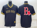 Men's Boston Red Sox Black Alternate Replica Player Jersey1