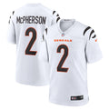 Evan McPherson Cincinnati Bengals  Game   Jersey - White