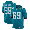 Tyler Shatley Jacksonville Jaguars  Game Jersey - Teal