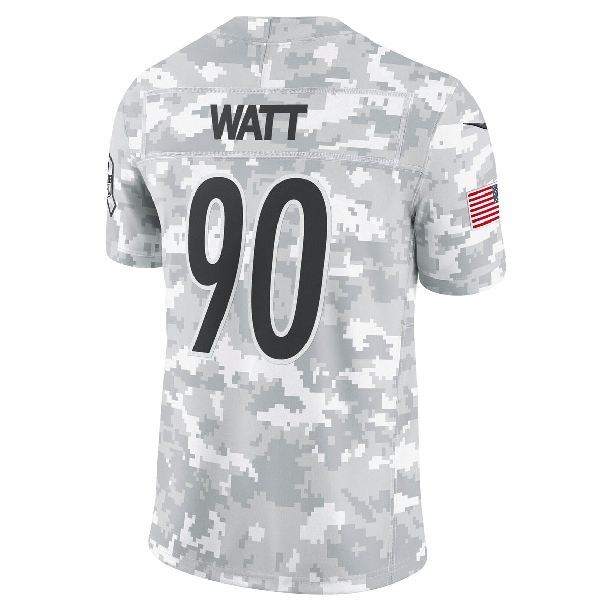 T.J. Watt Pittsburgh Steelers  2024 Salute to Service Limited Jersey - Arctic Camo