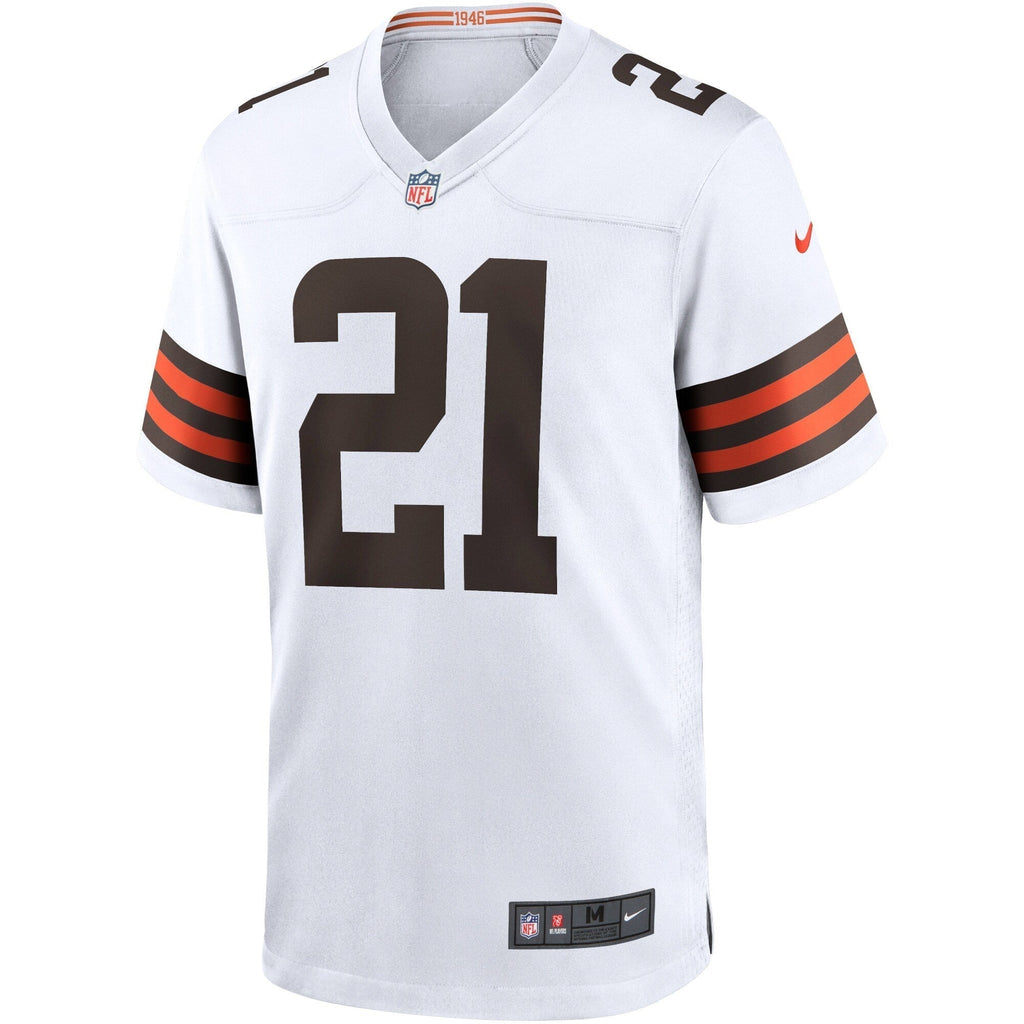 Denzel Ward Cleveland Browns  Game Jersey - White