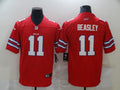 Men's Buffalo Bills Cole Beasley #11 Red Game Player Jersey1