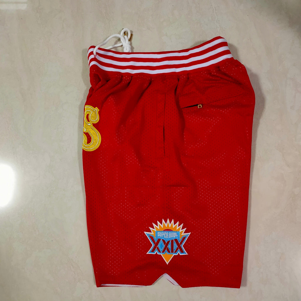 San Francisco 49ers Red Pocket Pants