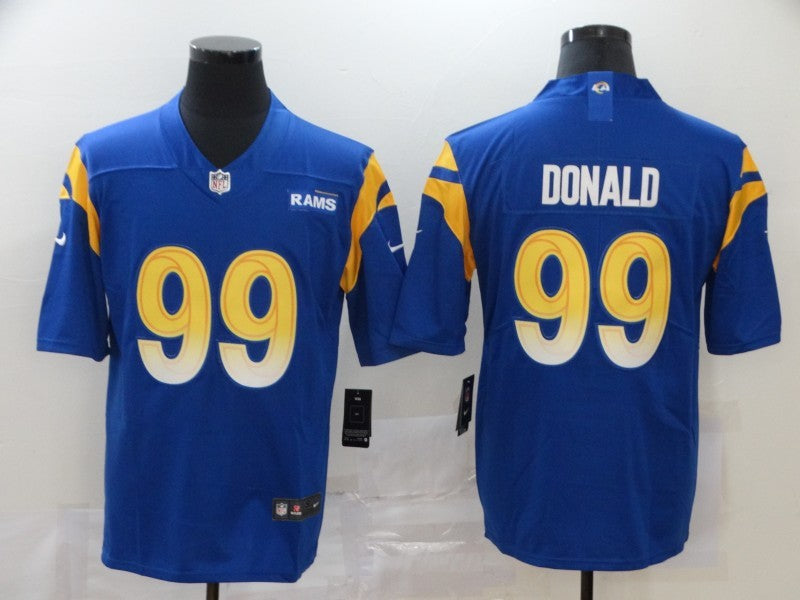 Men's Los Angeles Rams Aaron Donald #99 Blue Legend Jersey1