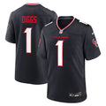 Stefon Diggs Houston Texans  Game Jersey - Navy