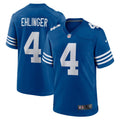 Sam Ehlinger Indianapolis Colts  Game   Jersey - Blue