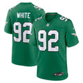 Reggie White Philadelphia Eagles  Alternate Game Jersey - Kelly Green