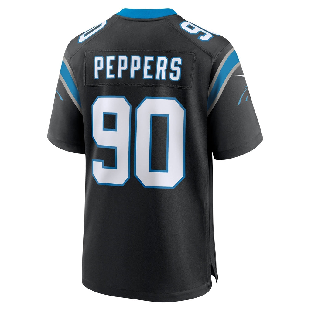 Julius Peppers Carolina Panthers  Retired   Game Jersey - Black