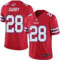 Bills #28 Ronald Darby Red Youth Stitched  Limited Rush Jersey