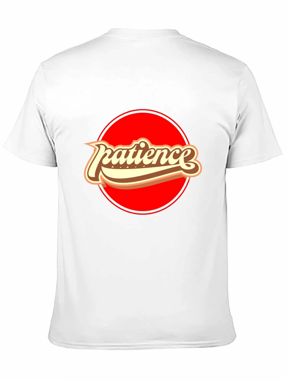 Patience Retro Graphic T-Shirt - Comfort Black Tee