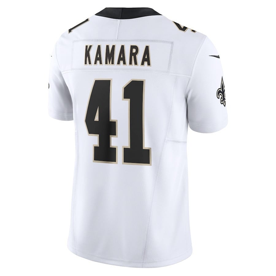 Alvin Kamara 41 New Orleans Saints Vapor F.U.S.E. Limited Jersey - White