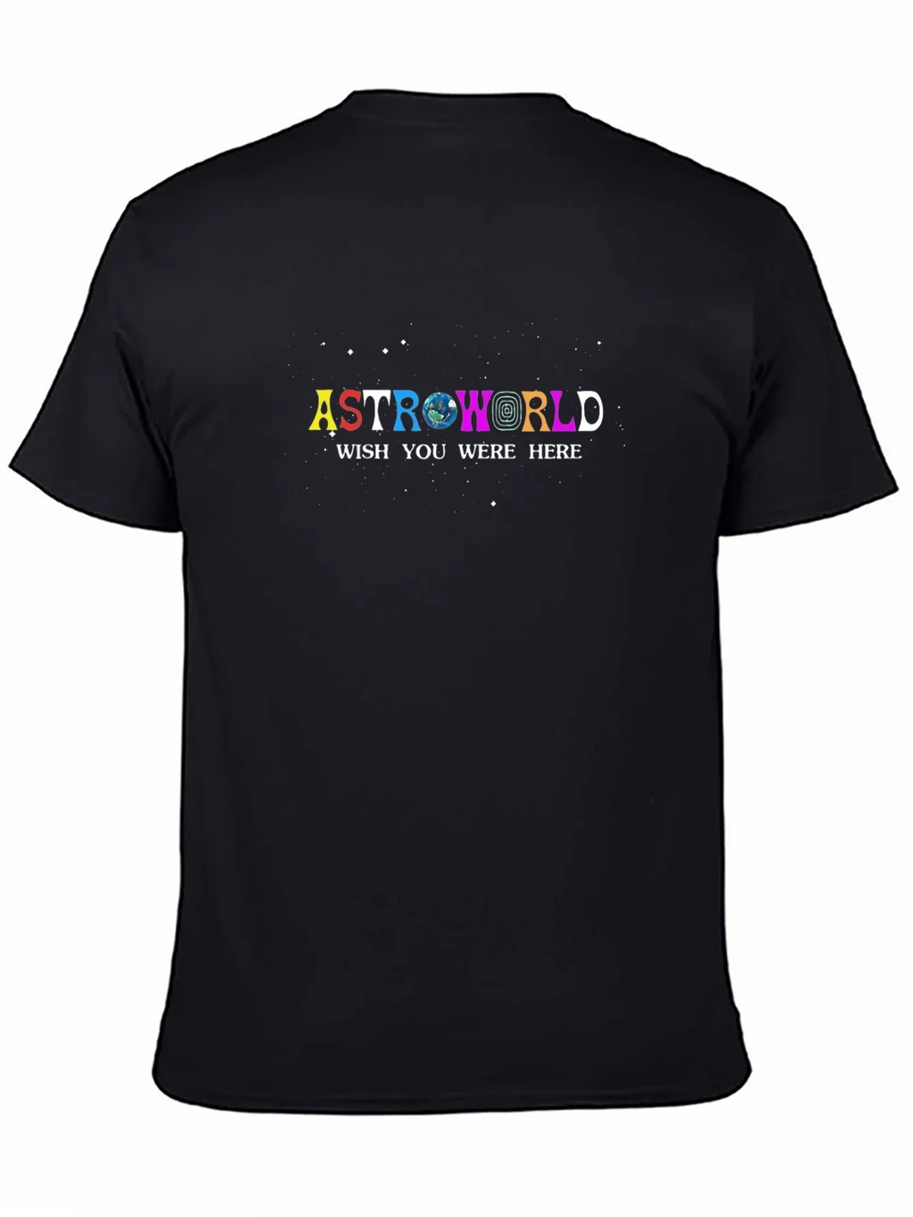 Astroworld Wish You Were Here Black T-Shirt