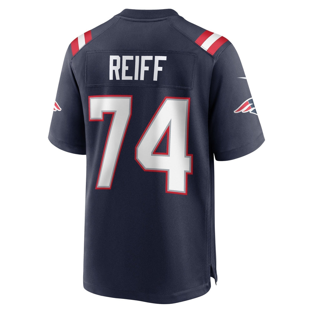 Riley Reiff New England Patriots  Game Jersey - Navy