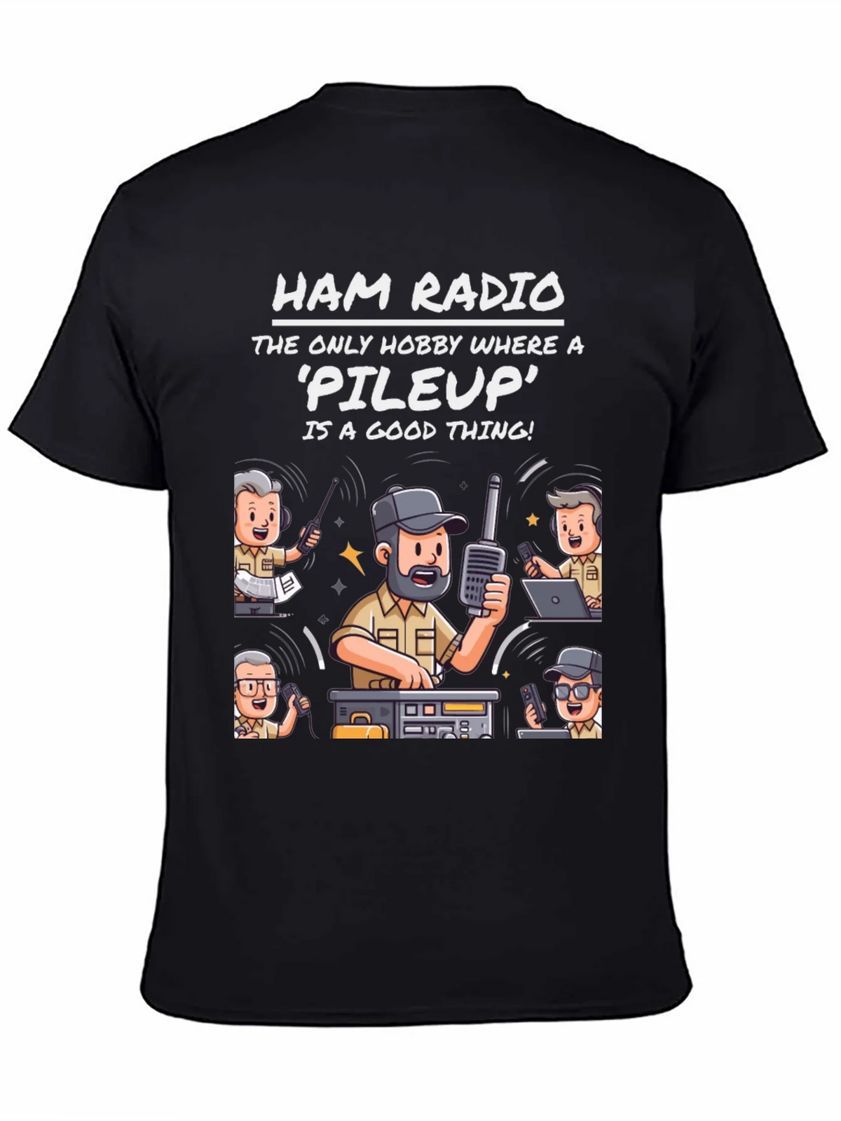 Ham Radio Pileup T-Shirt