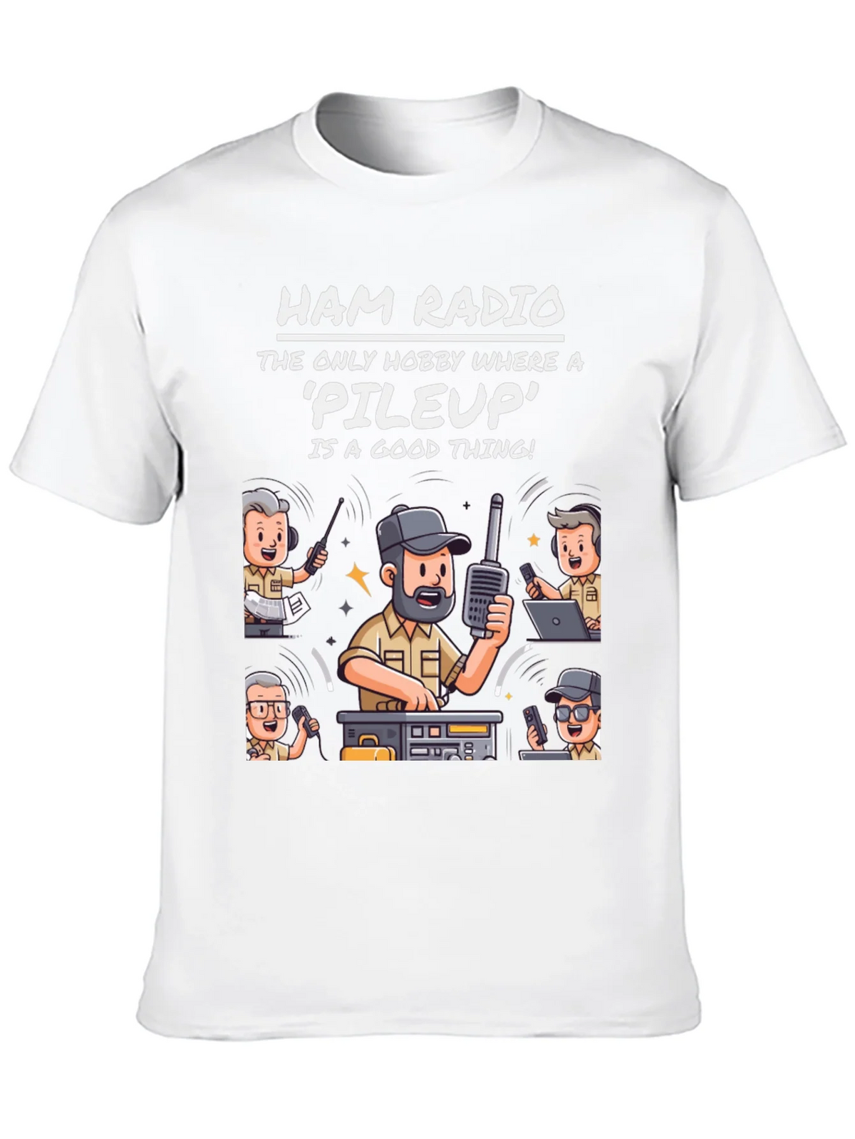 Ham Radio Pileup T-Shirt