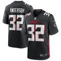 Jamal Anderson Atlanta Falcons  Game Retired   Jersey - Black