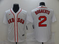 Men's Boston Red Sox Xander Bogaerts #2 White Replica Baseball Jersey1