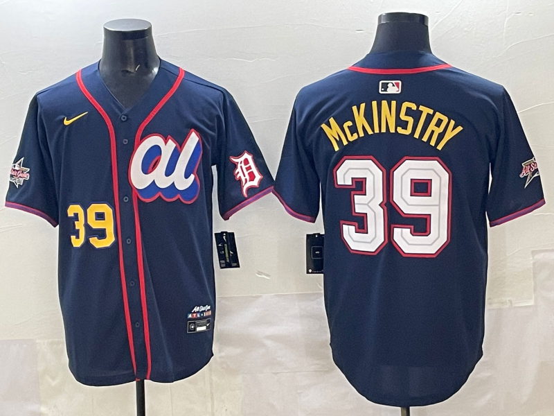 Men's American League Zach McKinstry #39 Navy 2025 All-Star Edition Limited Player Jersey