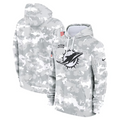 Men's Miami Dolphins Arctic Camo 2024 Salute to Service Club Fleece Pullover Hoodie1