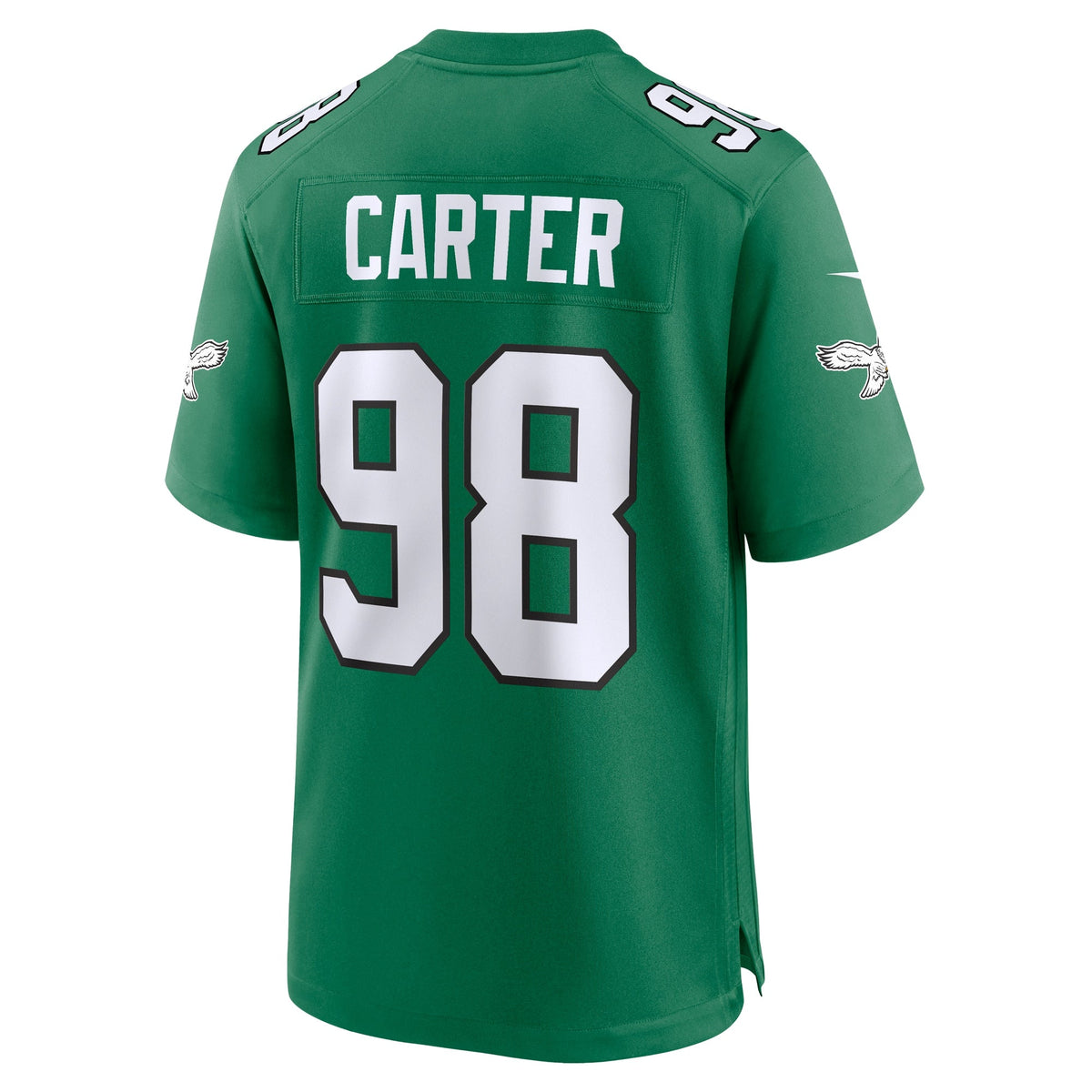 Jalen Carter Philadelphia Eagles  Alternate Game Jersey - Kelly Green