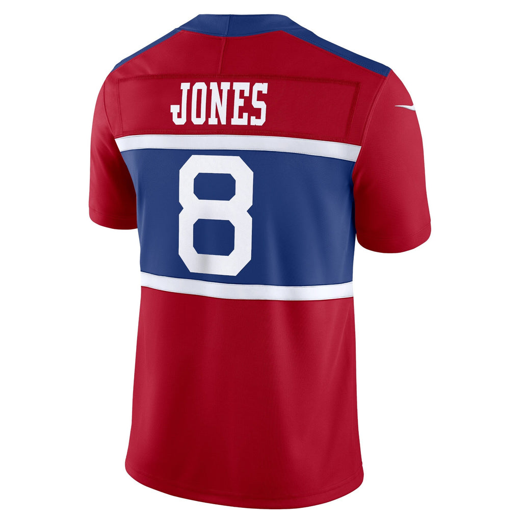 Daniel Jones New York Giants  Alternate Vapor F.U.S.E. Limited Jersey - Century Red
