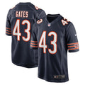 DeMarquis Gates Chicago Bears  Game   Jersey - Navy