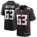 Chris Lindstrom Atlanta Falcons  Game Jersey - Black