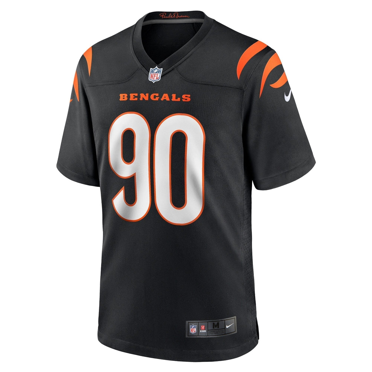 Owen Carney Cincinnati Bengals  Home Game   Jersey - Black