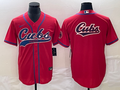 Men's Chicago Cubs Red Replica Player Jersey