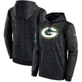 Men's Green Bay Packers  2021 Salute to Service Hoodie2 Black