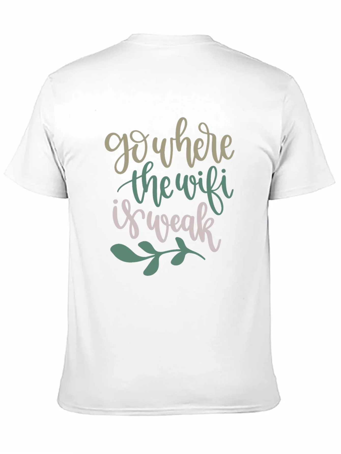 Go Where the Wifi is Weak Graphic Tee