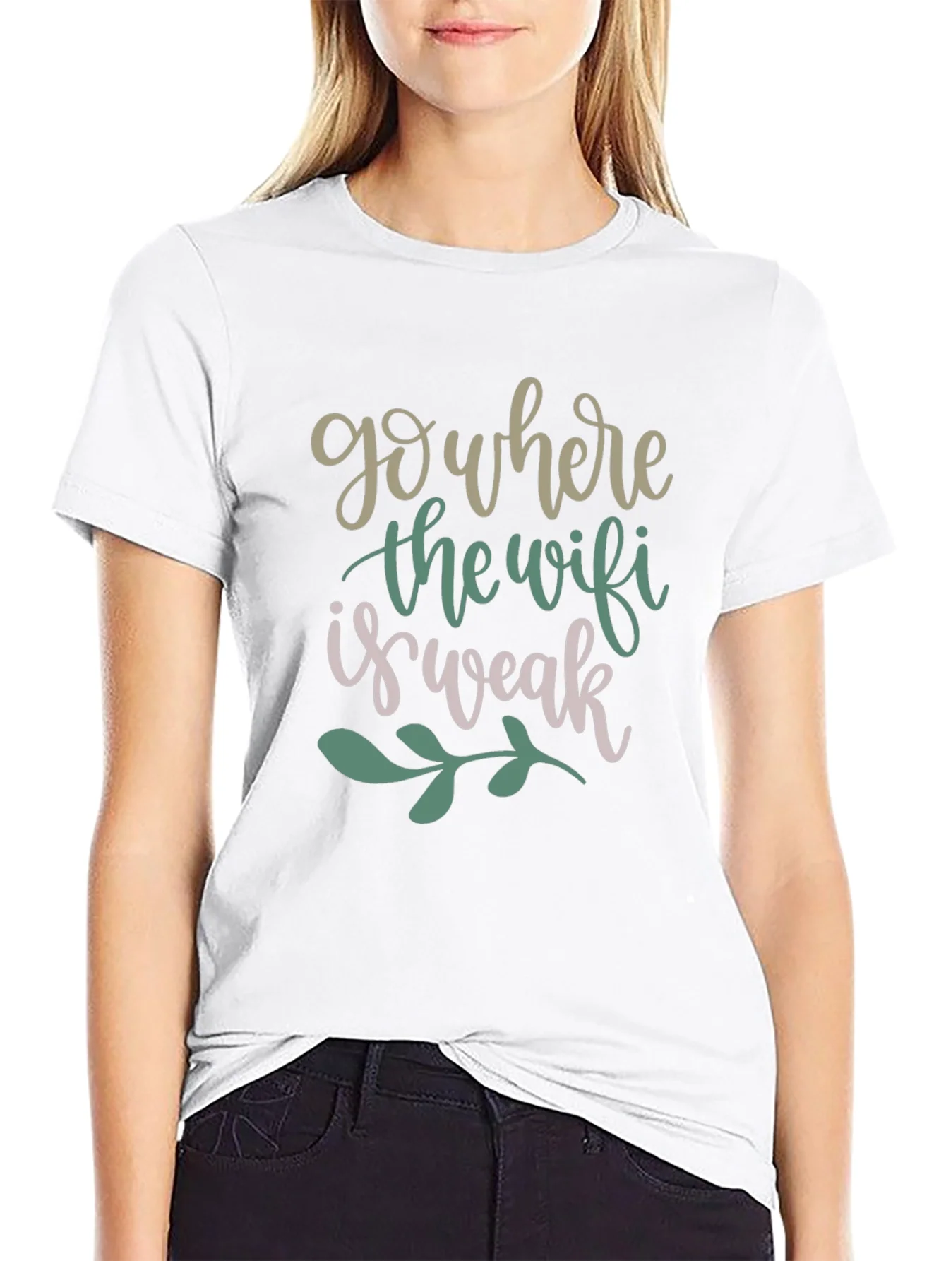 Go Where the Wifi is Weak Graphic Tee