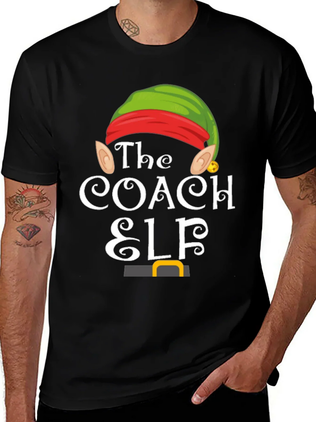 The Coach Elf Christmas T-Shirt