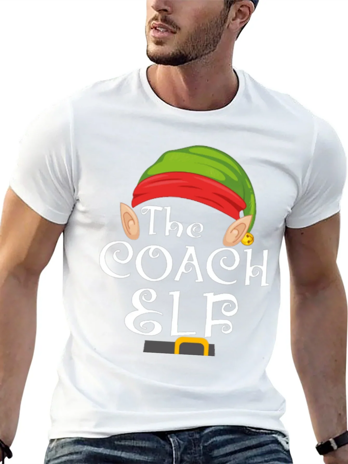 The Coach Elf Christmas T-Shirt