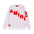 AMIRI 2024 new sweater with large 22-letter logo on back
