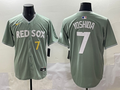 Men's Boston Red Sox Masataka Yoshida N#7 Gray 2025 City Connect Limited Player Jersey