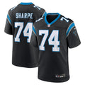 David Sharpe Carolina Panthers  Team Game Jersey -  Black