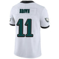 P.Eagles #11 A.J. Brown White Stitched Player Vapor F.U.S.E. Limited Jersey