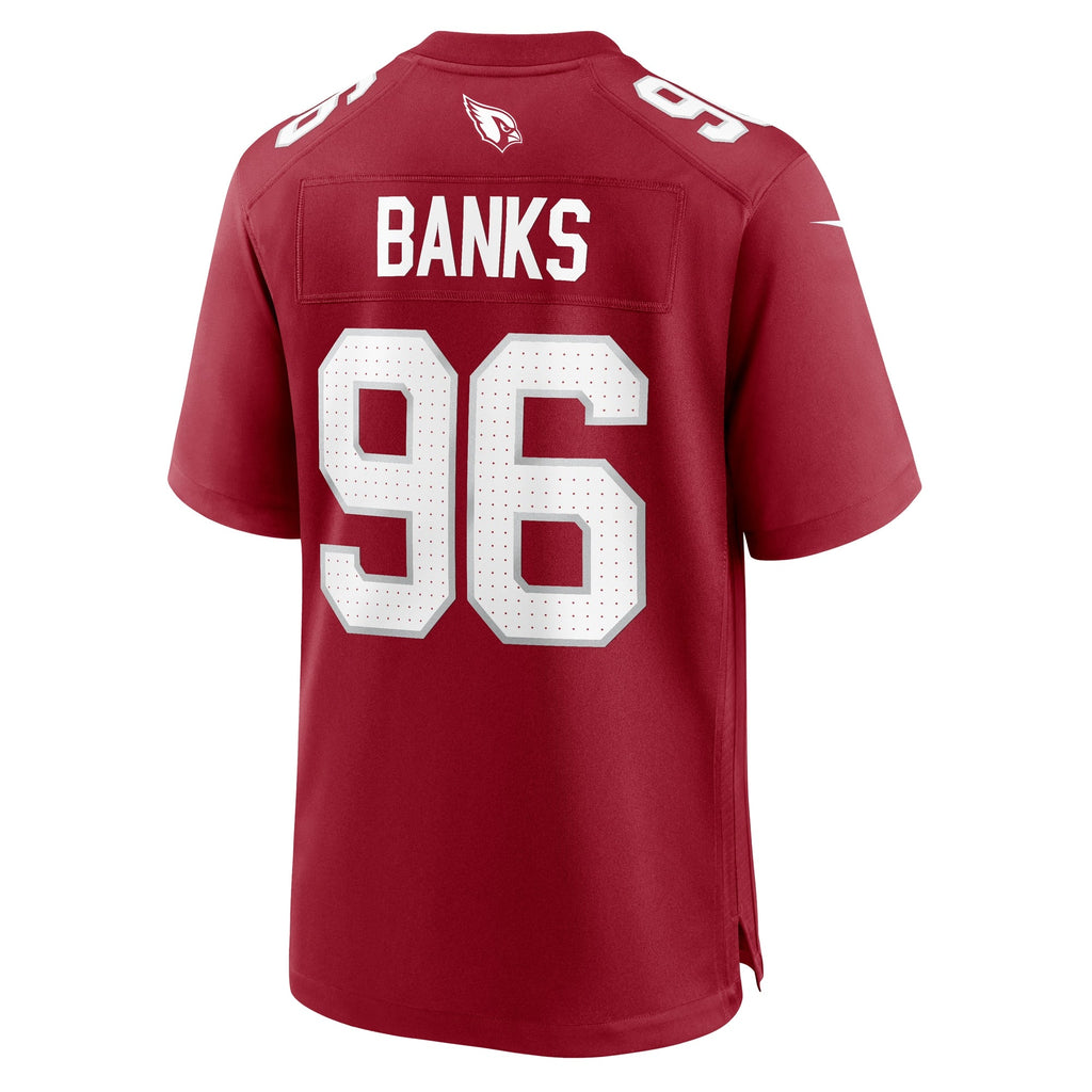 Eric Banks Arizona Cardinals   Game Jersey -  Cardinal