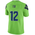 #12 12th Fan Player S.Seahawks Green Vapor F.U.S.E. Limited Football Jerseys