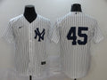 Men's New York Yankees Gerrit Cole #45 White Replica Player Name Jersey1