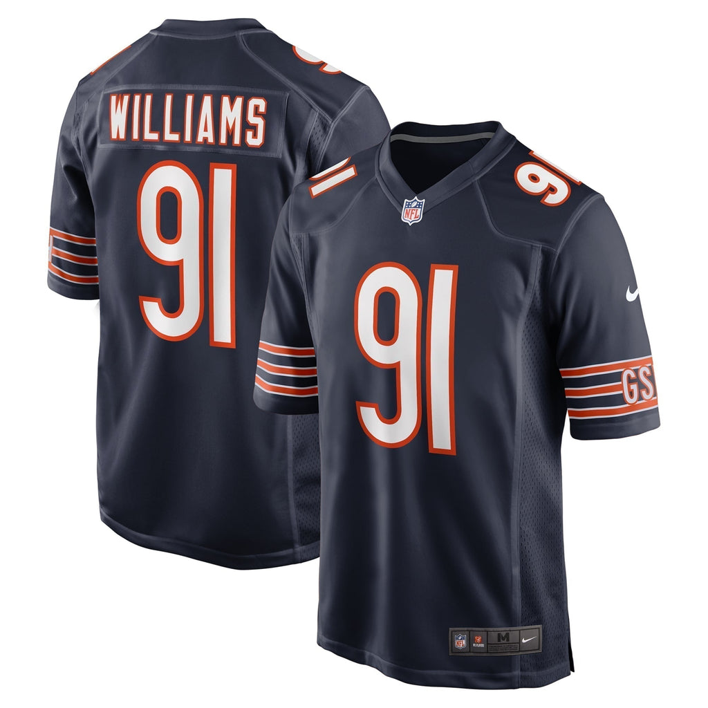 Chris Williams Chicago Bears   Game Jersey -  Navy