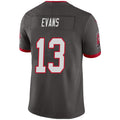#13 Mike Evans Player TB.Buccaneers Pewter Vapor F.U.S.E. Limited Football Jerseys