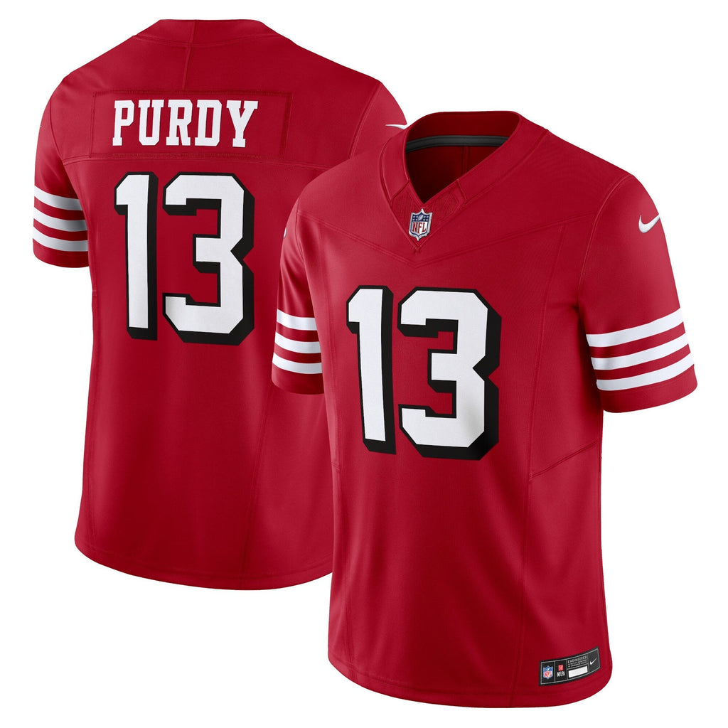 Brock Purdy San Francisco 49ers  Vapor F.U.S.E. Limited Jersey - Scarlet