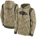 Men's Baltimore Ravens  2021 Salute to Service Hoodie1 Camouflage