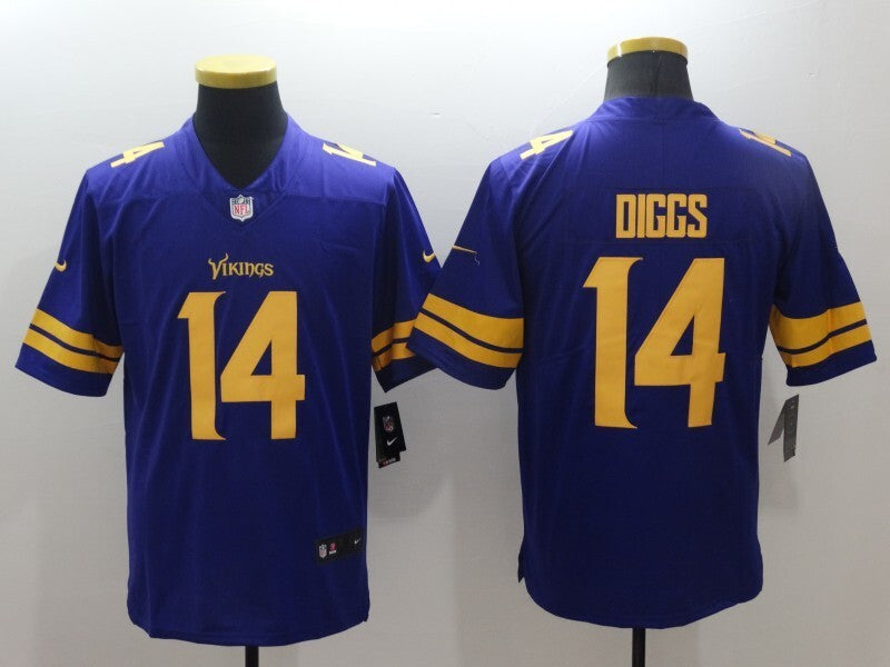 Men's Minnesota Vikings Stefon Diggs  Jersey -  Purple