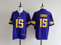 Men's Minnesota Vikings Dallas Turner  Jersey -  Purple