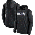 Men's Seattle Seahawks  2021 Salute to Service Hoodie1 Black
