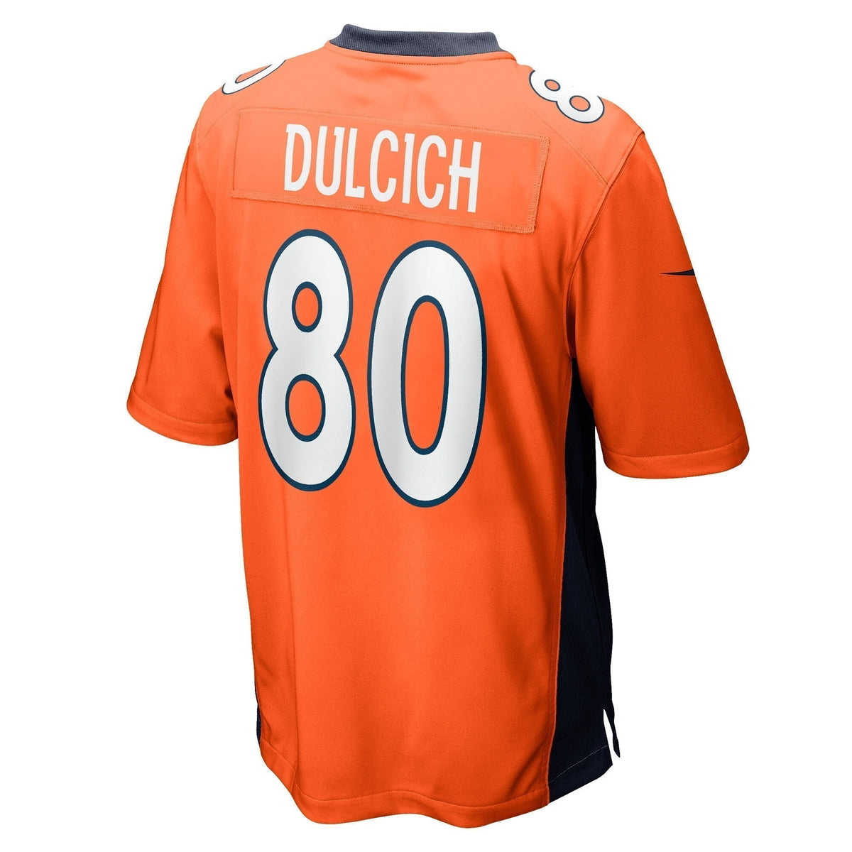 Greg Dulcich Denver Broncos  Game   Jersey - Orange